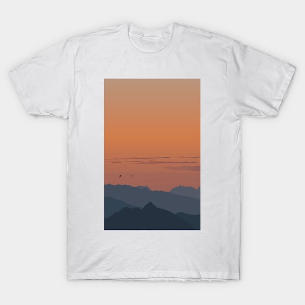 Silhouette nature T-Shirt by warungkopi59